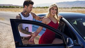 Коп выебал в пизду не скромную блондинку