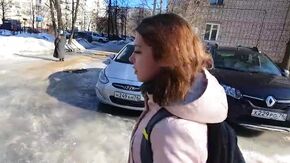 Пикапер развел милую русскую шлюху на секс