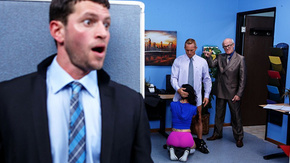 Анальный секс с красивой худенькой брюнеткой