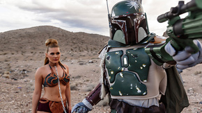 Вагинальный секс светловолосой секс-рабыни